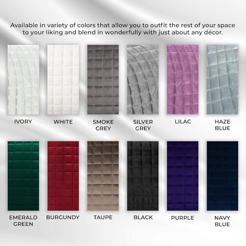 Tribeca Living Luxury Velvet Quilt Set Queen