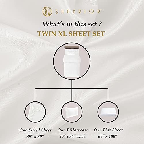 Superior Egyptian Cotton 530 Thread Count Bed Sheet Set Twin XL Green
