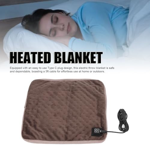 TOPINCN Heated Blanket with 3 Temperature Settings