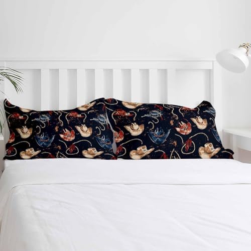 Boanket 3-Piece Cowboy Bedding Set with Zipper