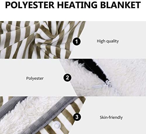 Unomor Electric Heated Blanket with USB Power Supply