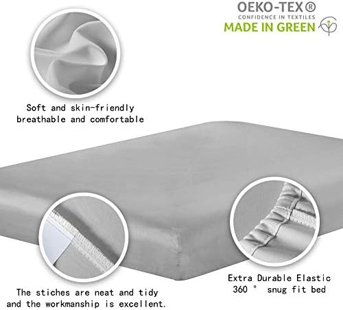 ELINEN 100 Supima Cotton Queen Sheet Set 4PCS 600 Thread Count