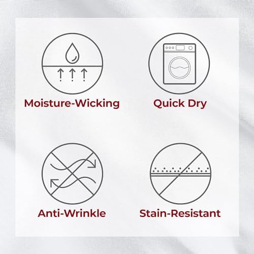 OmErsa California King Sheet Set - Soft Microfiber Deep Pocket Wrinkle Free