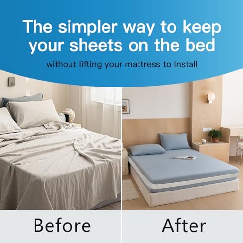 ALLFULL Heavy-Duty Bed Sheet Holder Straps