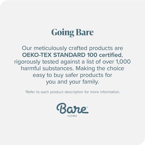 Bare Home Twin XL Sheet Set - Ultra-Soft Microfiber with Deep Pockets