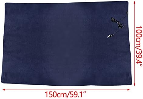 Lovskoo Soft Heated Blanket for Car and Travel