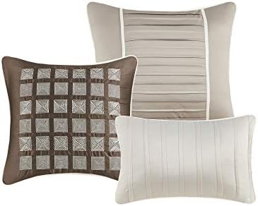 Madison Park Cal King Comforter Set - 7 Piece Down Alternative Luxury Bedding