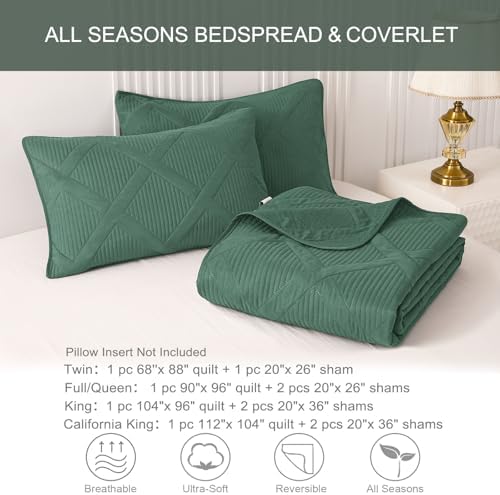 Exclusivo Mezcla Twin Quilt Set with Striped Pattern