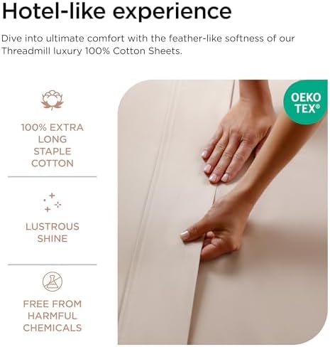 Threadmill Luxury 800 Thread Count California King Sheet Set
