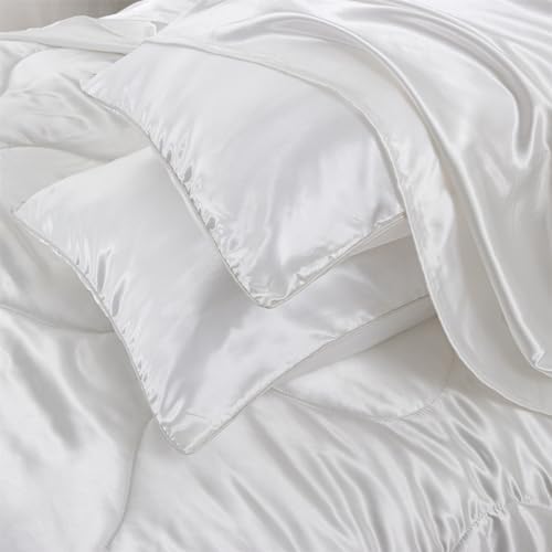 A Nice Night Satin Microfiber Comforter Set Queen Size