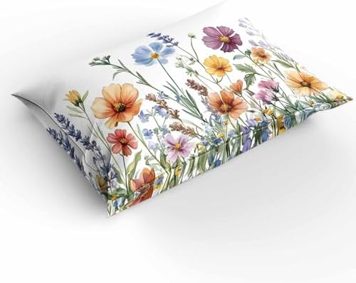 3-Piece Queen Duvet Cover Set with Zipper and Pillowcases