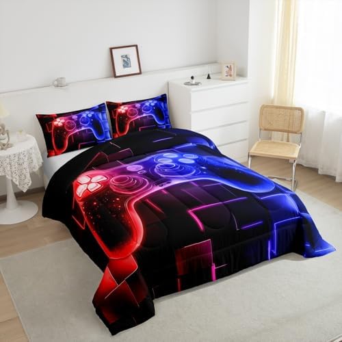 Erosebridal Kids Gamer Comforter Set Twin