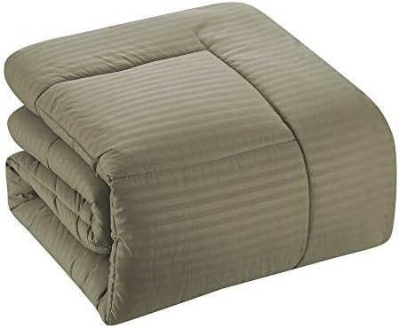 Sweet Home Collection 8-Piece Bed in a Bag - King Sage