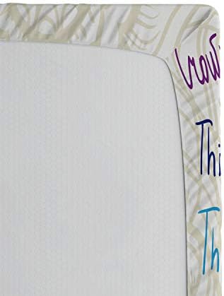 Ambesonne Multicolor California King Fitted Sheet