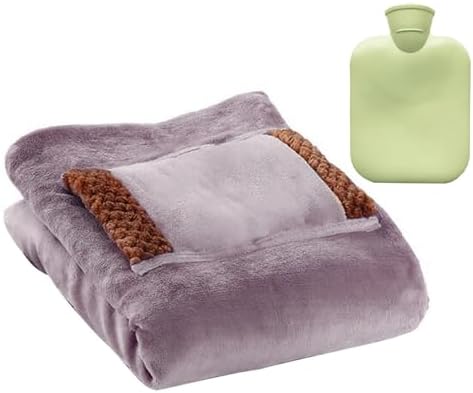 Kakina CMSX Heated Throw Blanket Purple Portable USB Electric