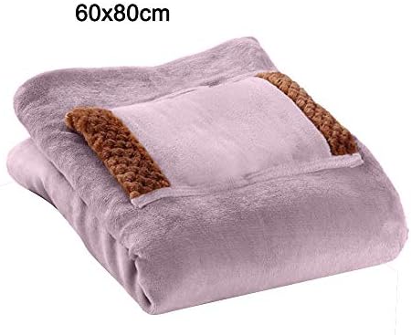 HANTURE Electric Flannel Throw Blanket with USB Heating