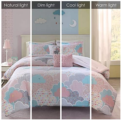 Urban Habitat Kids Comforter Set Unicorn Print Cloud Pink