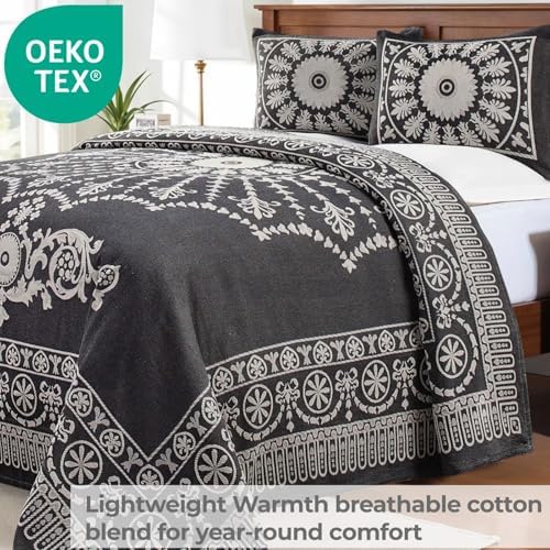 Superior Oversized Bohemian Bedspread Set