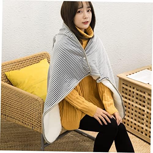 SOLUSTRE 1Pc Heated Electric Blanket for Winter Comfort