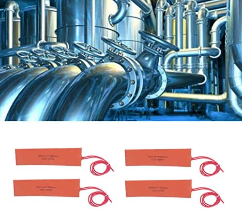 12V Heating Pad with 4 Silicone Rubber Pads for Industrial Use