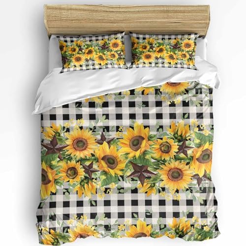 Boanket 3-Piece Bedding Set with Zipper and Pillowcases