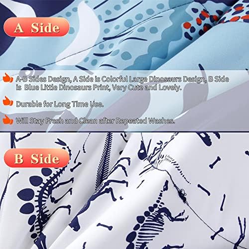 RYNGHIPY Dinosaur Comforter Set for Kids