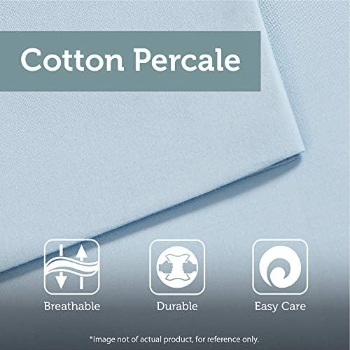 Madison Park Pure Ronan Cotton Quilt Set Blue 4 Piece