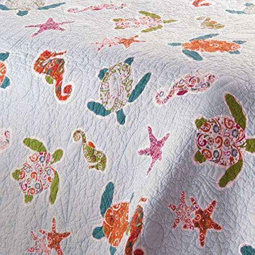 CF Home St Kitts King 3 Piece Quilt Set