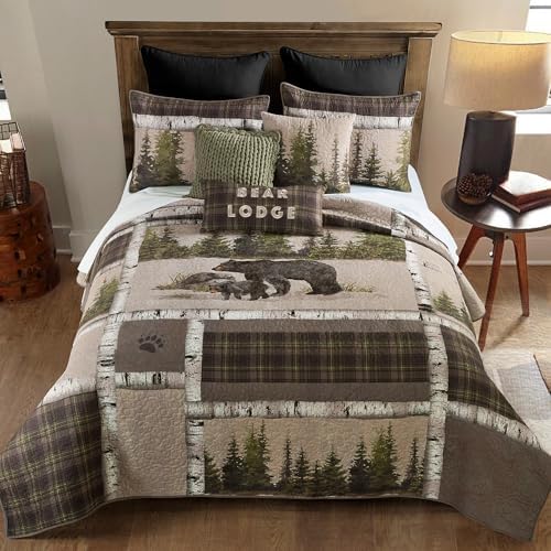 Donna Sharp Bear Panels Twin Quilt Set - 2 Piece