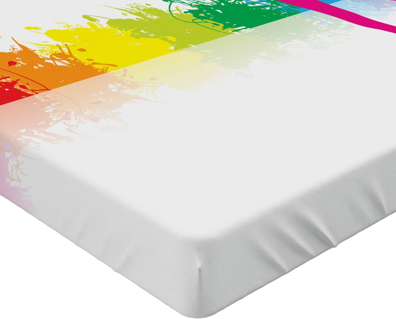 Ambesonne Multicolor California King Fitted Sheet 1