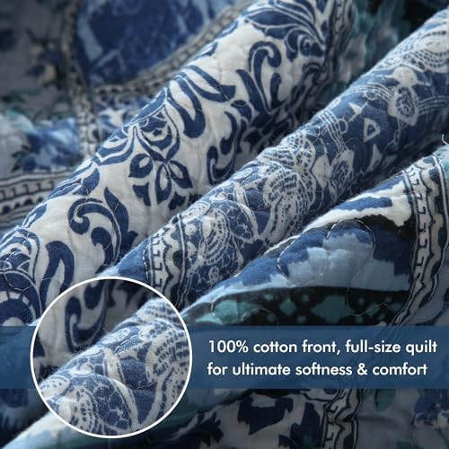 Etwel Queen Quilt Bedding Set with Pillow Shams
