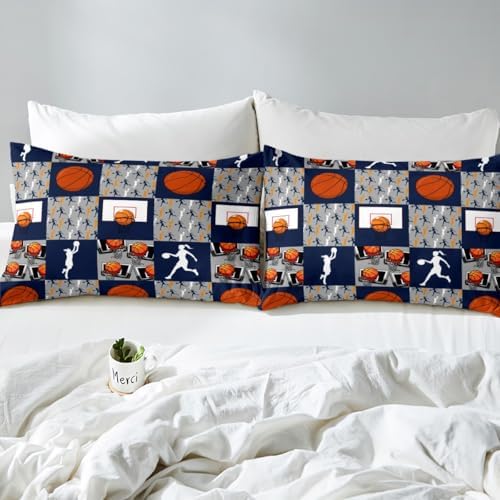 Erosebridal Basketball Bed Sheet Set Full Size