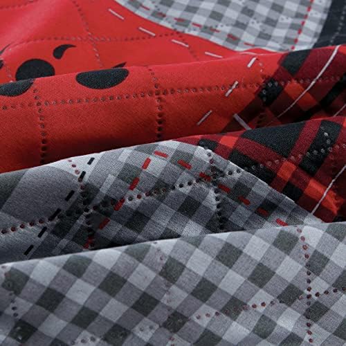 MINCHI King Size Bear Quilt Set with Pillowshams