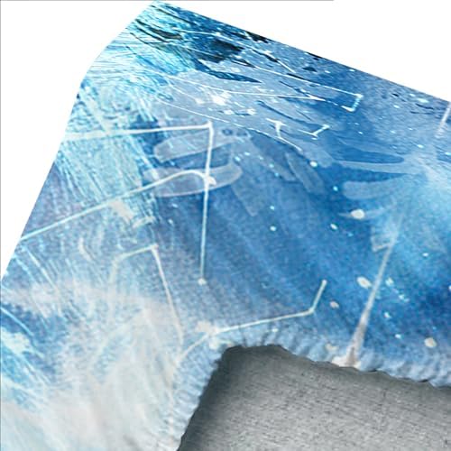 AILONEN Boys Wolf Twin XL Sheet Set 3-Piece Blue