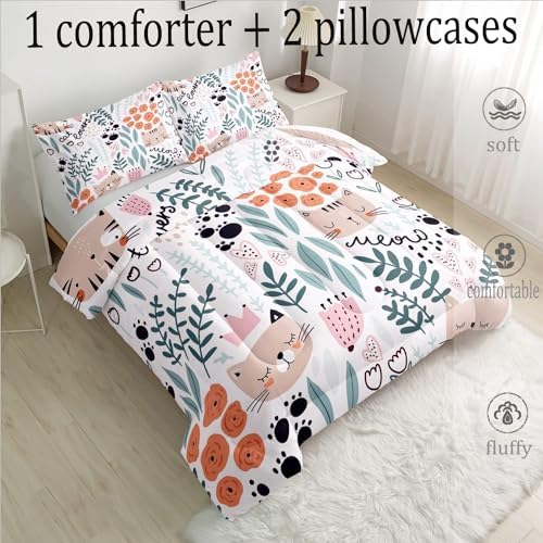 CVHOUSE Kawaii Comforter Set for Kids