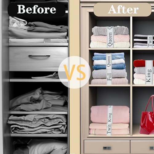 6Pcs Sheet Organizer Bands for Queen Sheets