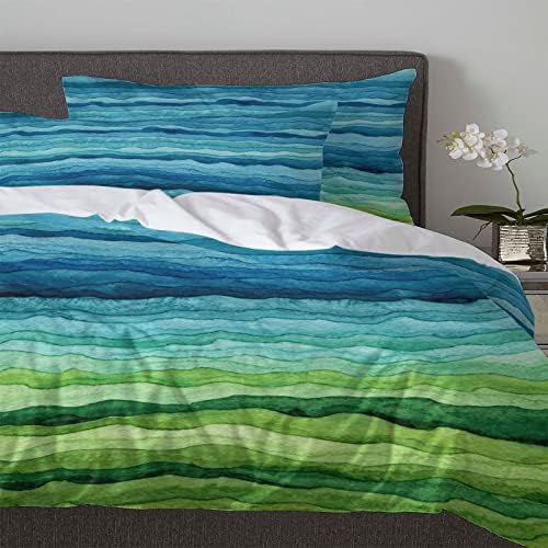 OComster California King Duvet Cover Set with Pillowcases