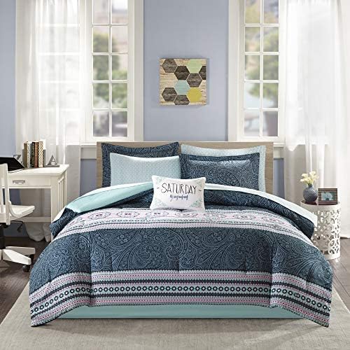 Intelligent Design Gemma Comforter Set Twin XL Teal