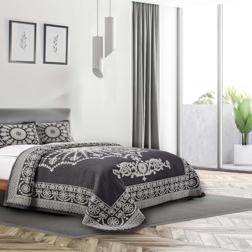 Superior Oversized Bohemian Bedspread Set