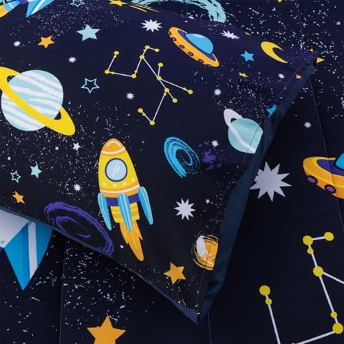 Aimuan Rocket Comforter Twin Set for Kids