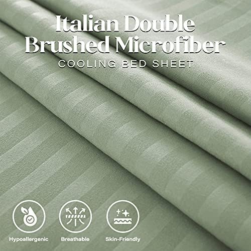 Elaine Karen Striped Full Sheet Set 4-Piece