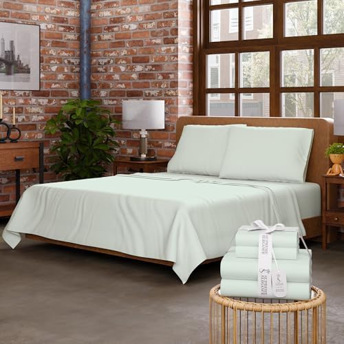 SUPREME ELEGANCE 100 Cotton Full Size Sheet Set