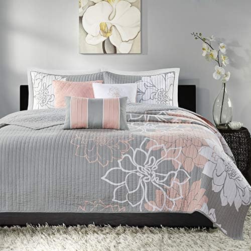 Madison Park Lola 6 Piece Cotton Quilt Set