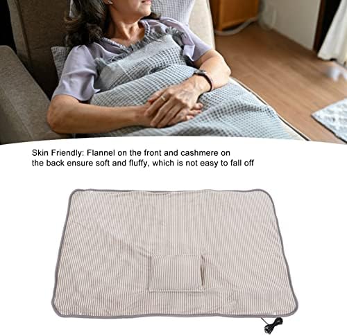 YIPOKELSM Electric Blanket 5V 10W Soft Plush Throw
