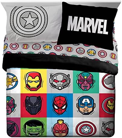Jay Franco Marvel Avengers 7-Piece Queen Bed Set