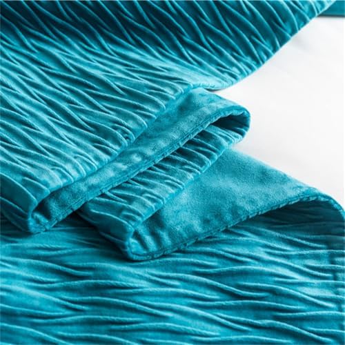 Bright Yellow Quilted Bed Runner Scarf Set