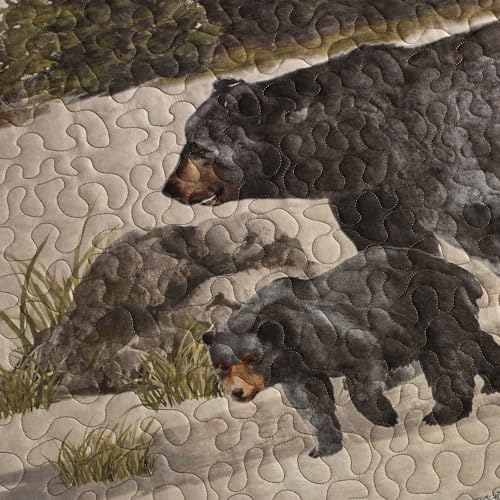 Donna Sharp Bear Panels Twin Quilt Set - 2 Piece
