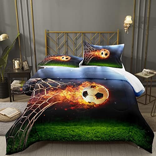 Bodhi Boys Soccer Comforter Set Twin