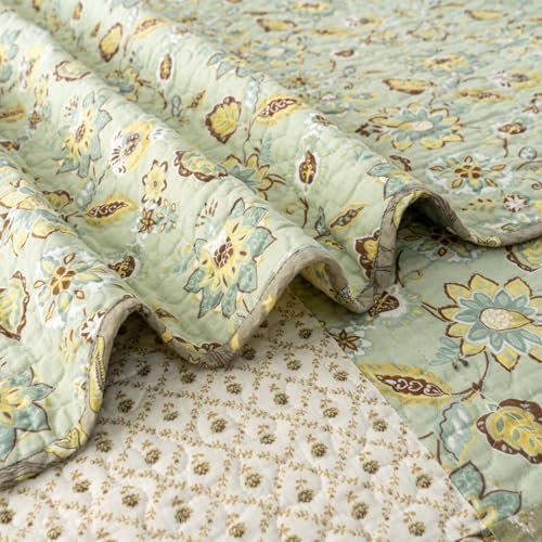 YAYIDAY Oversized King Bedspread Quilt Set 100 Cotton