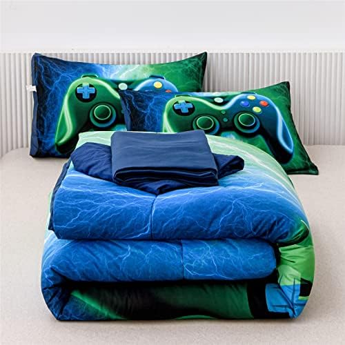 Gamer Gaming Bedding Set with Gamepad Design for Boys
